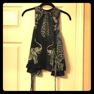 Free people elephant tank top
